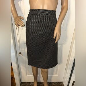 Worthington Black and White Pencil Skirt
